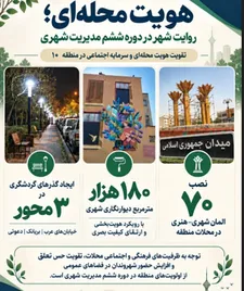 طرح‌های فرهنگی و هنری در دوره ششم مدیریت