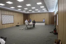 بازسازی تالار یاس در بوستان ولایت