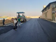 اجرای عملیات تراش و روکش از معابر شریانی