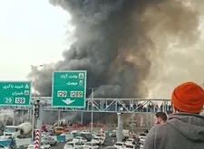 حریق سوله ۲ هزار متری در جنت آباد
