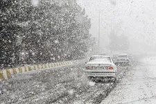 بارش برف و باران در جاده‌های ۱۲ استان کشور