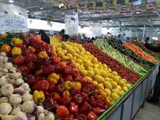 افتتاح بازار میوه و تره‌بار باباخان در تهران