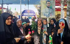 نوجوانان با آرمان انقلاب تجدید بیعت کردند