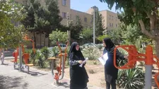 کنترل وضعیت ایمنی بوستان‌های منطقه ۲۰