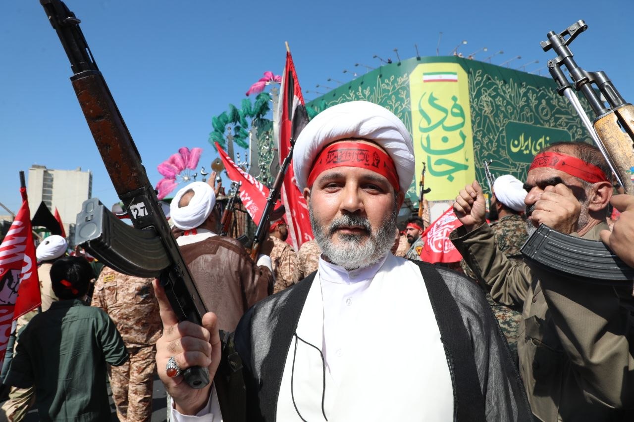 عکس| رزمایش و اجتماع بزرگ «جانفدایان ایران» در تهران