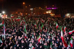 اجتماع حماسی مردم مناطق تهران