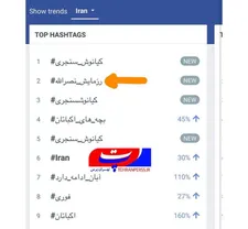#رزمایش_نصرالله؛ دومین موضوع در توییتر فارسی