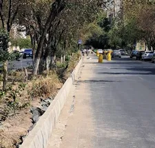 ساماندهی محور جانبازان با تعویض جداول فرسوده