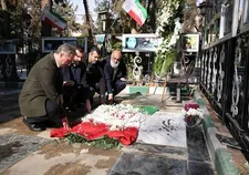 مراسم تشییع شهید مدافع امنیت در محله شهران