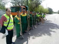 خدمات‌رسانی شهرداری منطقه ۱۷ در ۲۸۰ هزار مترمربع از حرم مطهر امام خمینی(ره)