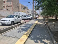 آغاز عملیات بهسازی کفپوش بوستان مرجان