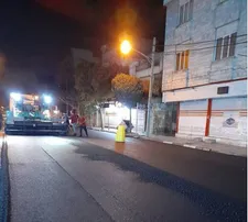 مرمت آسفالت و ساماندهی گاردریل‌ها