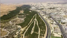 کاشت ۳۵ هزار نهال در بوستان سرخه حصار