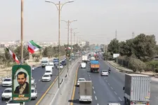 نصب ۲۱۶ پرچم، تمثال شهدا و نورپردازی ویژه