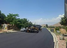 نوسازی بیش از ۷ هزار متر آسفالت در سرخه‌حصار