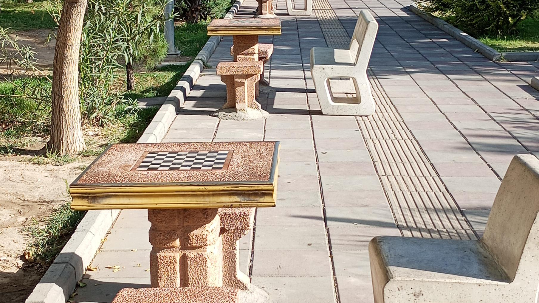 بوستان شطرنج؛ بازی فکری در دل طبیعت بوستان شطرنج؛ بازی فکری در دل طبیعت