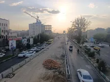 پایان ساماندهی خیابان آزادی تا پایان آذر