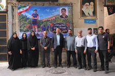 کوچه نیایش مزین به نام شهید متین صفاییان شد