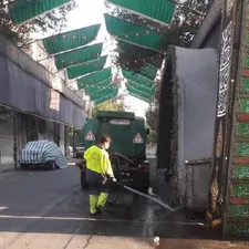 جمع‌آوری بیش از ۱۵۰۰ تن زباله در منطقه ۱۷