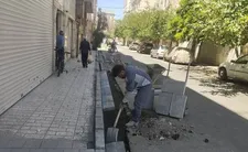 اجرای عملیات عمرانی و ترافیکی در محلات و معابر