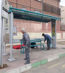 ایستگاه‌های اتوبوس منطقه ۱۶ نونوار شد