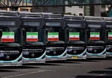 ۱۱۰ اتوبوس برقی در راه تهران