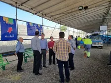 برپایی جایگاه عرضه و ذبح بهداشتی دام در منطقه ۲۱