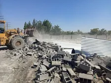 بیش از ۲۰ هزار مترمربع از اراضی کشاورزی آزاد شد