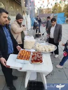 برپایی موکب شهدایی در مقبره‌الشهدای خاورشهر