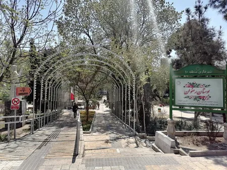بوستان رضوان؛ پناه سبز و آرام محله