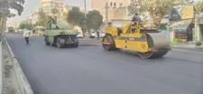 ۵۶ هزار تن آسفالت‌ریزی و بهسازی معابر