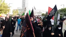 برگزاری پیاده روی جاماندگان حسینی در تهران با عنوان «لشکر حسین»
